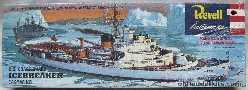 Revell 1/285 Coast Guard Eastwind Icebreaker, 0337 plastic model kit